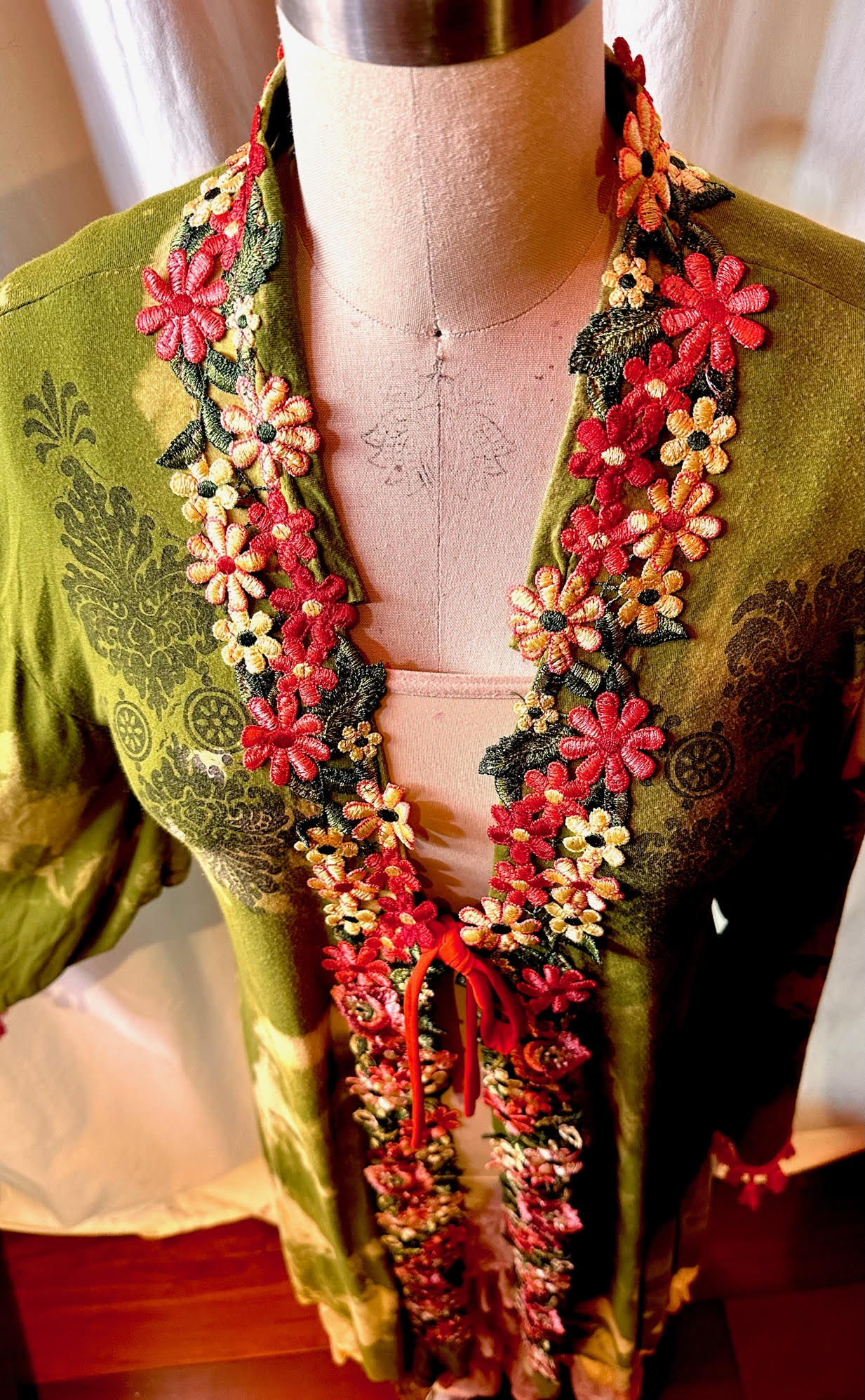 Moss Green Kimono / Jacket