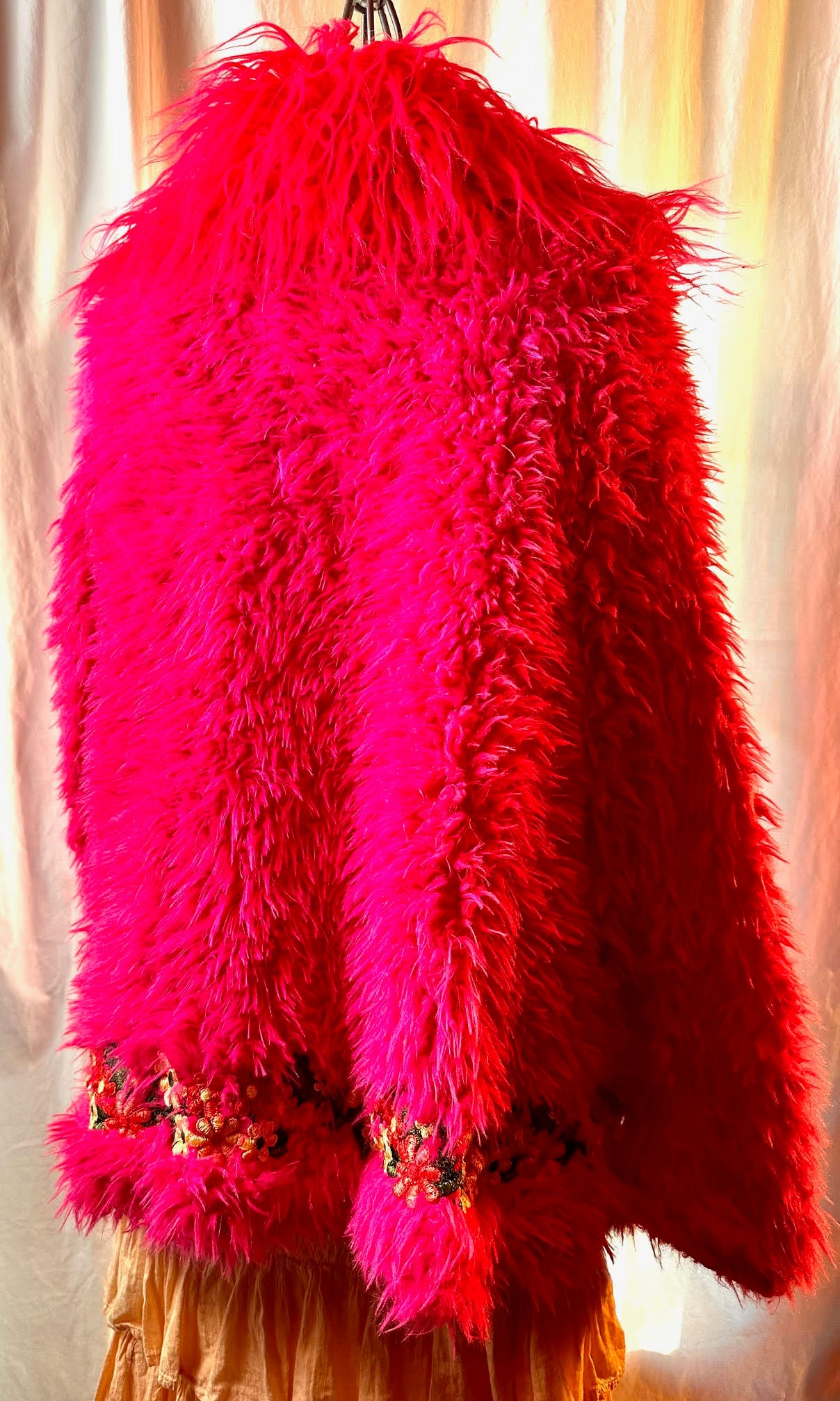 Pink Fuzzy Coat