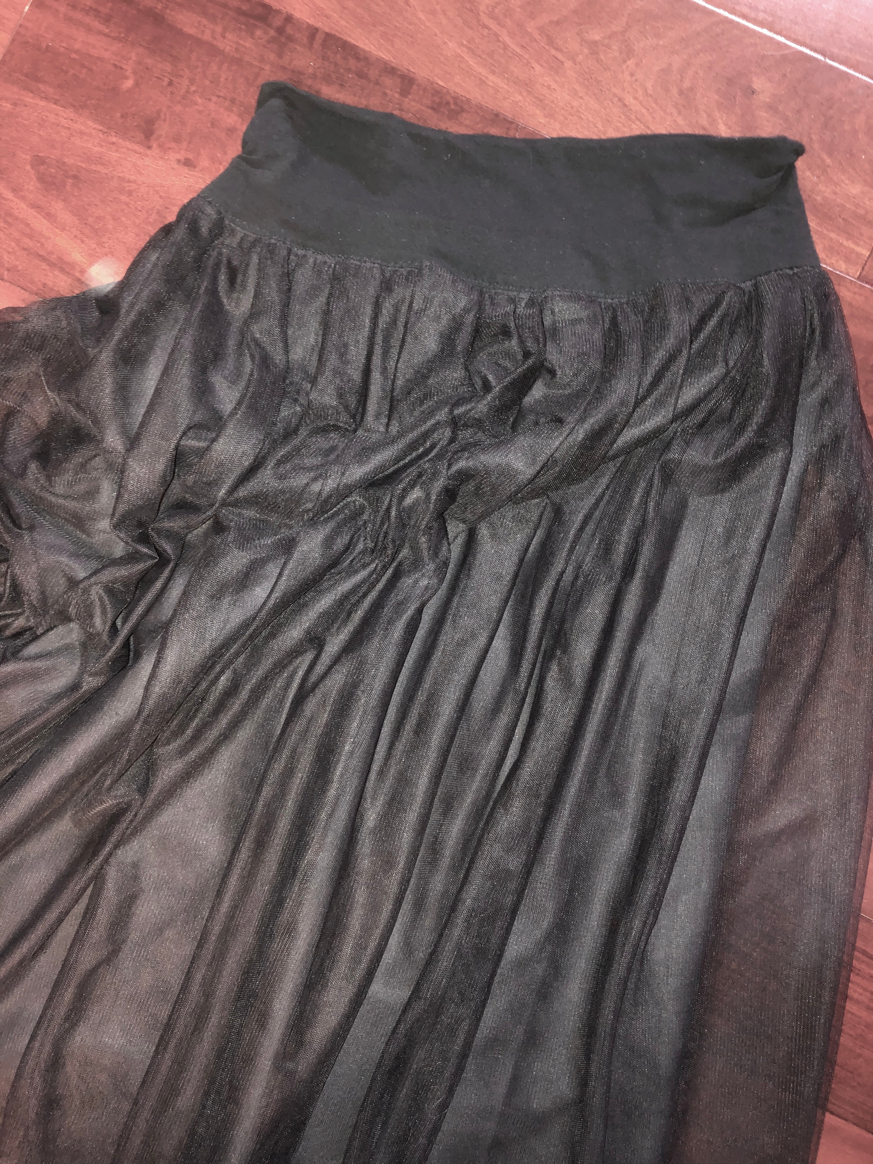 Black Skirt w/ Tulle