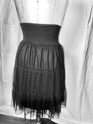 Black Tulle Skirt