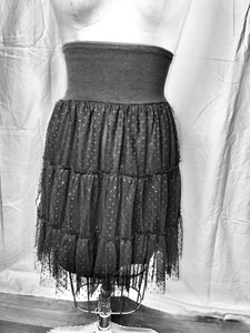 Black Tulle Skirt