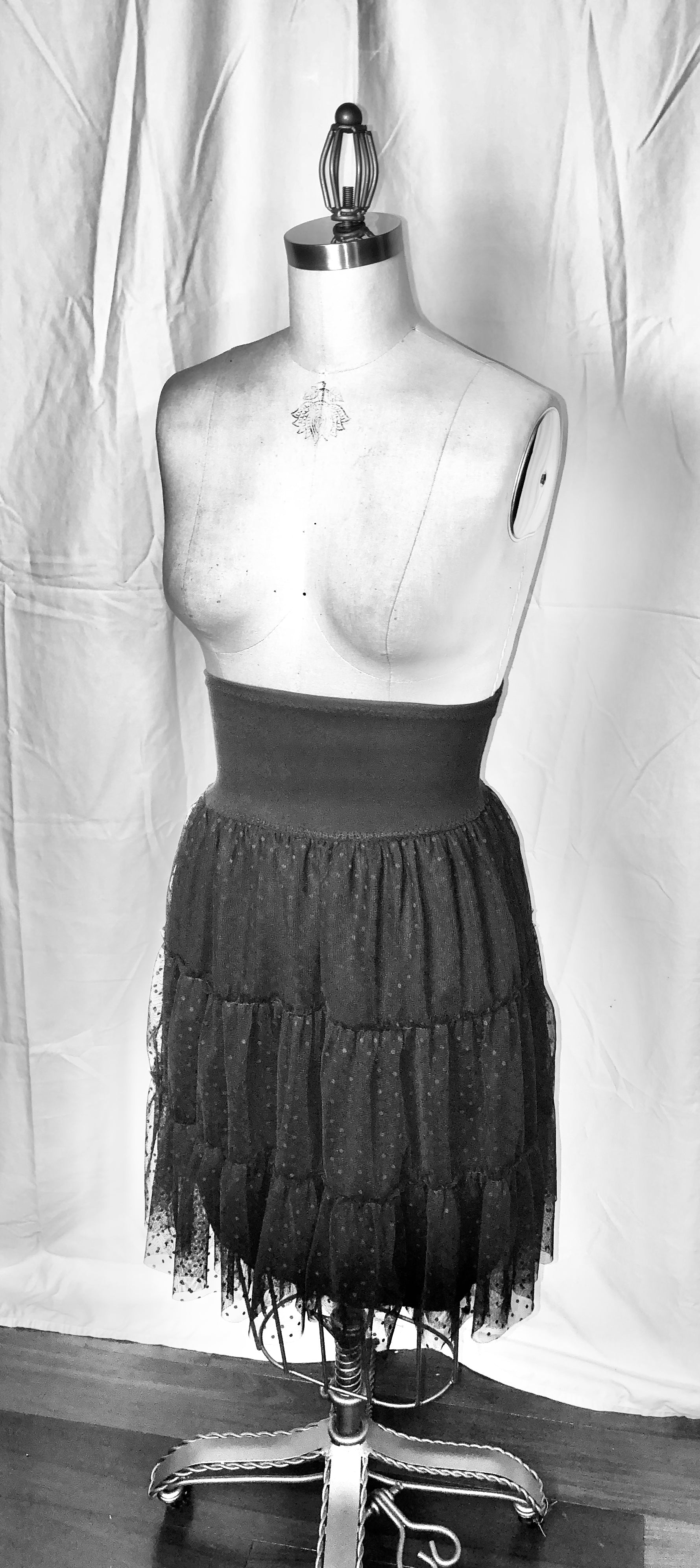 Black Tulle Skirt