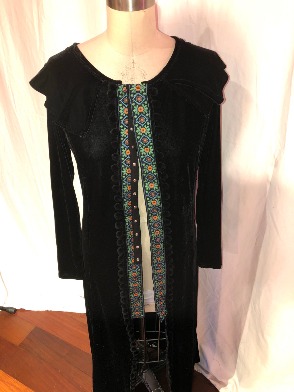 Long Velvet Dress/Coat